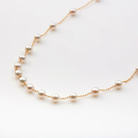 K18 Akoya Gradation Necklace